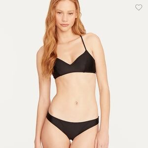 NWT J.Crew Women's Navy Bikini Set Size Medium